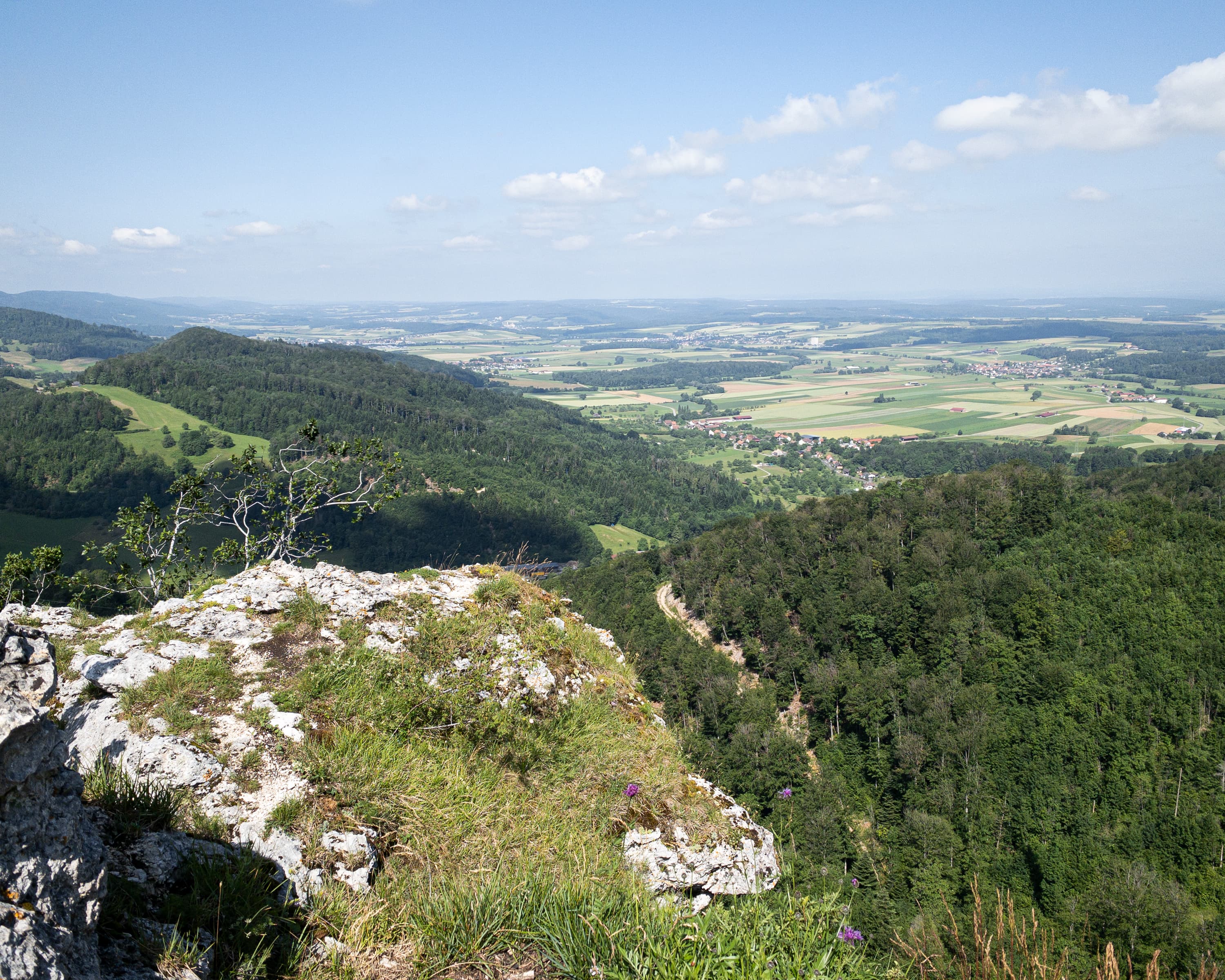 Chemin du 100e du CAS Jura