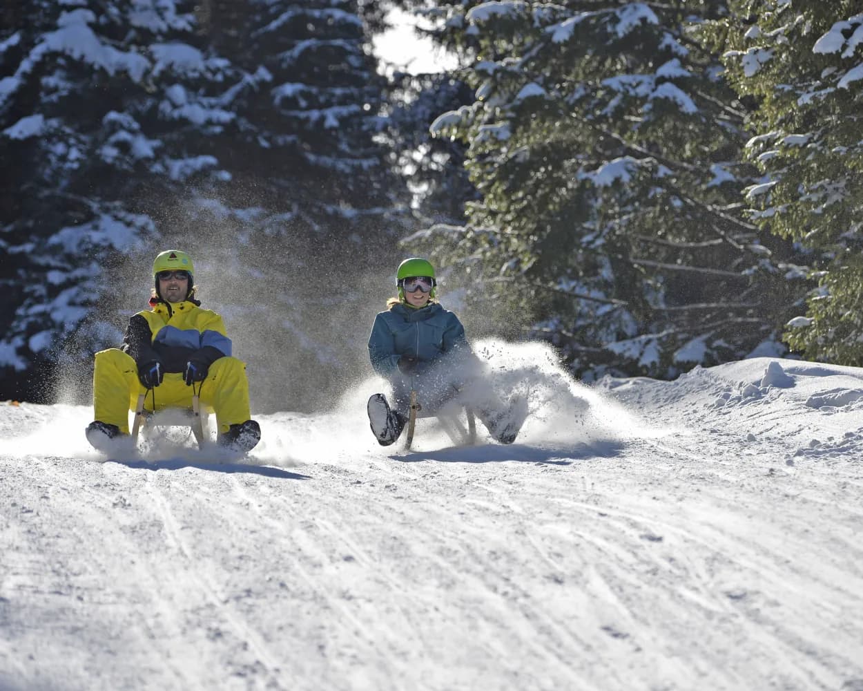 Schlittelweg Rossweid