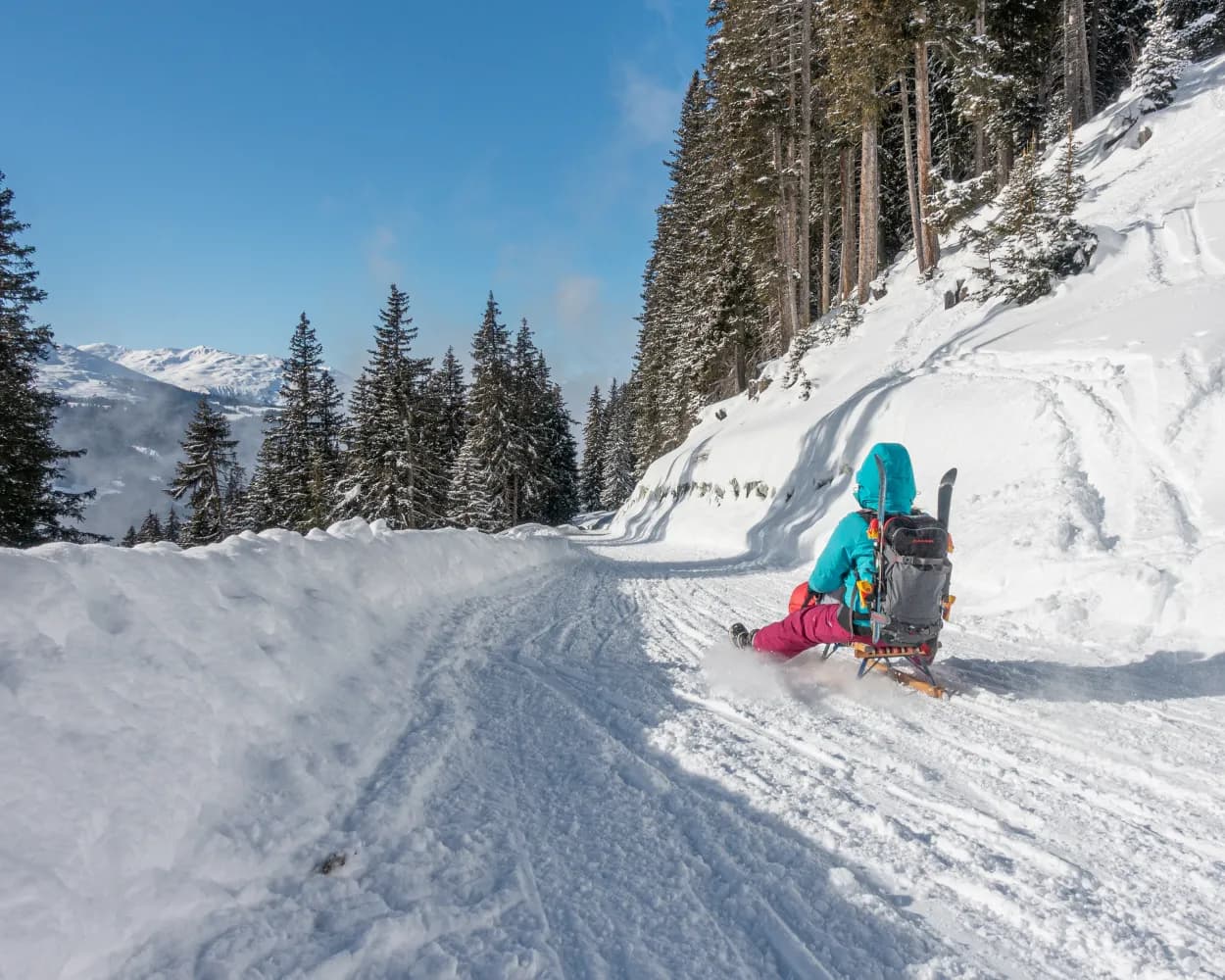 Madrisa-Schlittelbahn