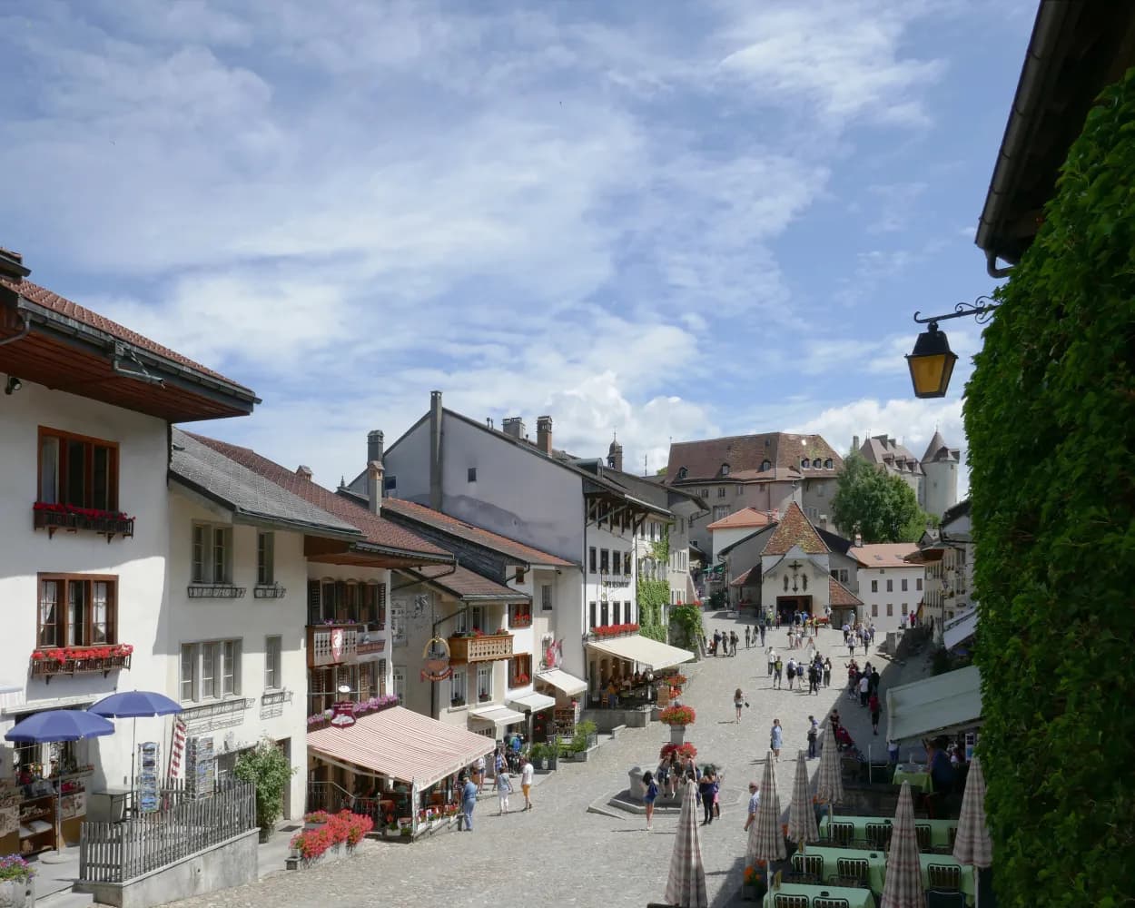 Fribourg en diagonale, Stage 1/3