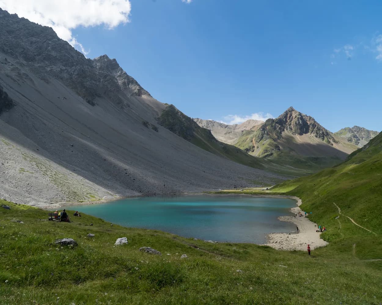 Mittelbünden-Panoramaweg, Étape 1/2