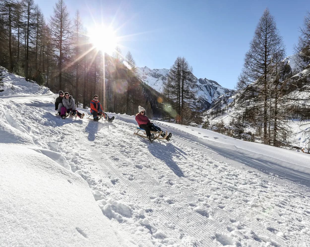 Samnaun-Schlittelweg