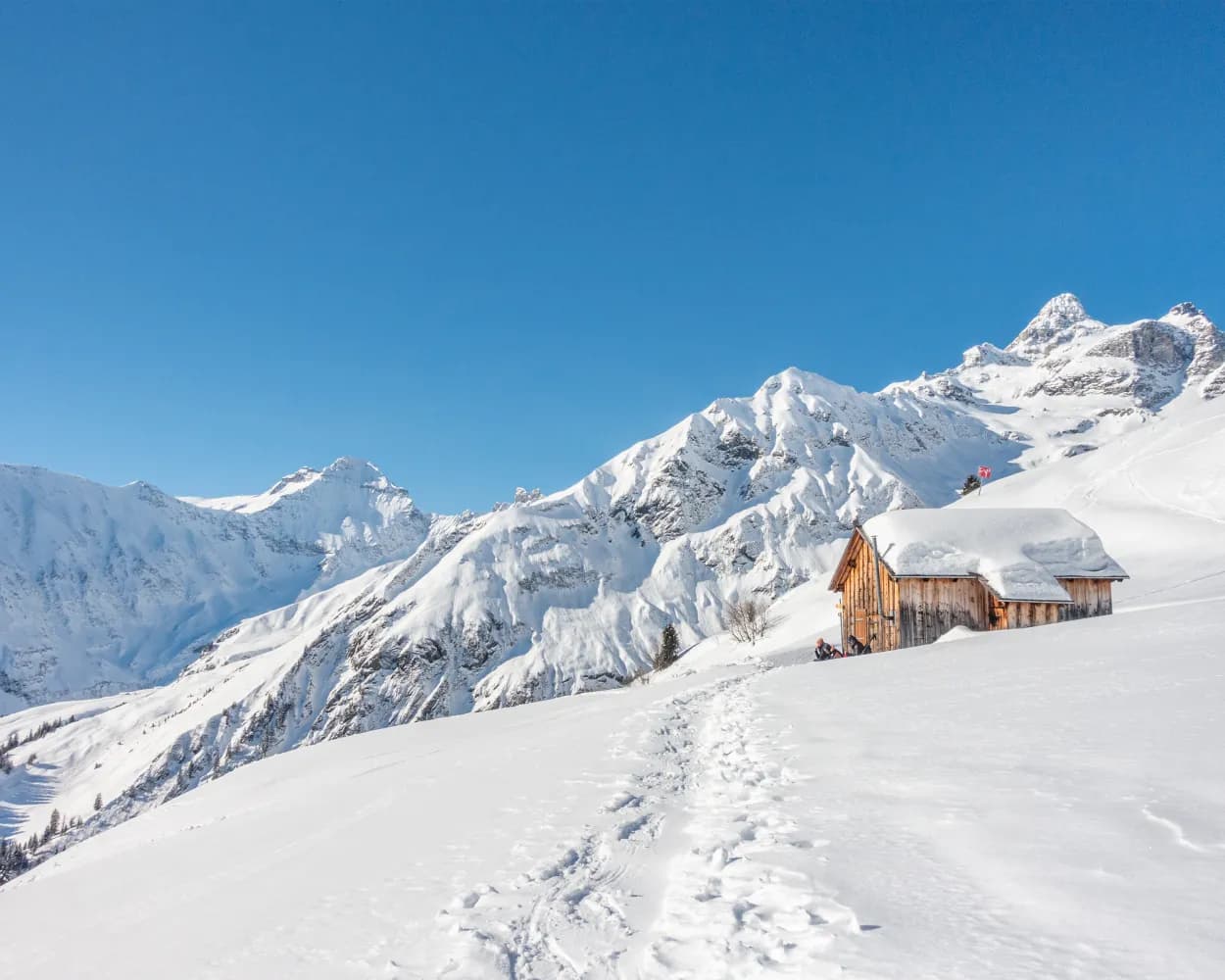 Schneeschuhtrail Bischofalp