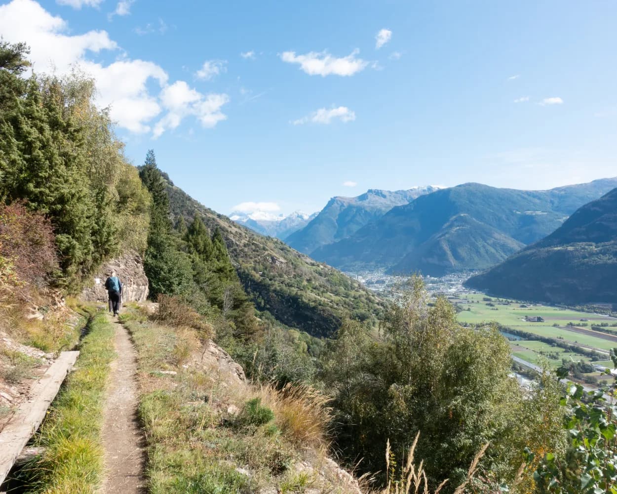 Walliser Sonnenweg, Stage 3/4