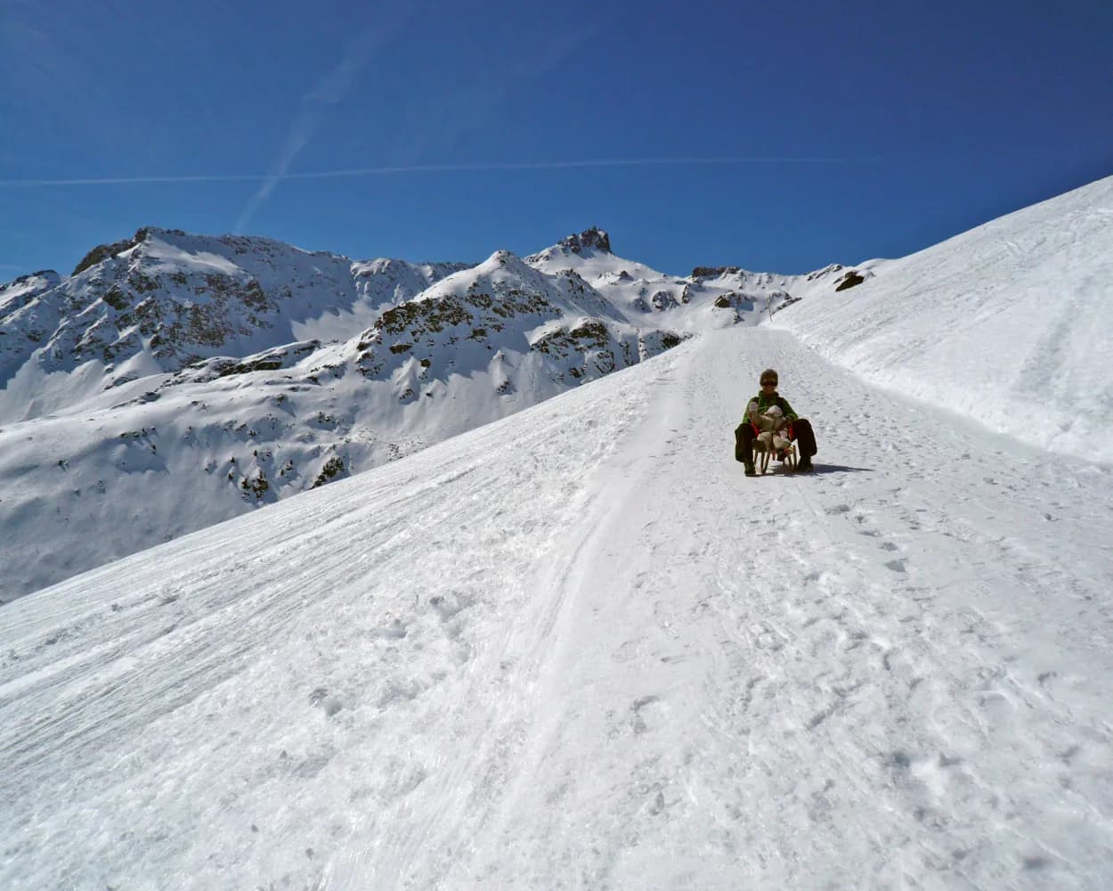 Piste de luge de Grimentz