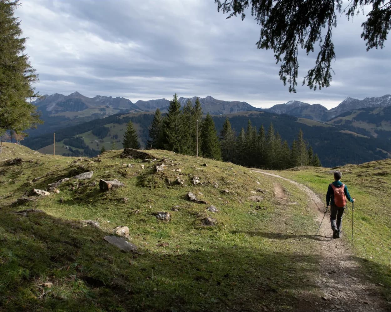 Auf dem Rücken des Schwyberg
