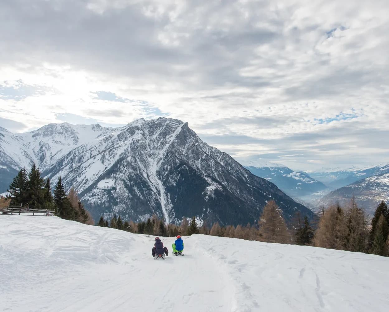 Schlittelweg Rosswald