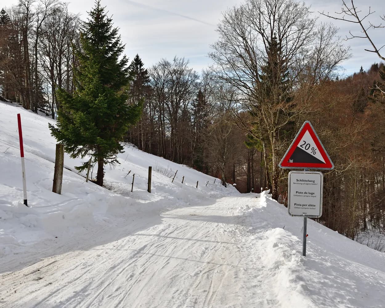 Weissenstein Süd-Schlittelweg