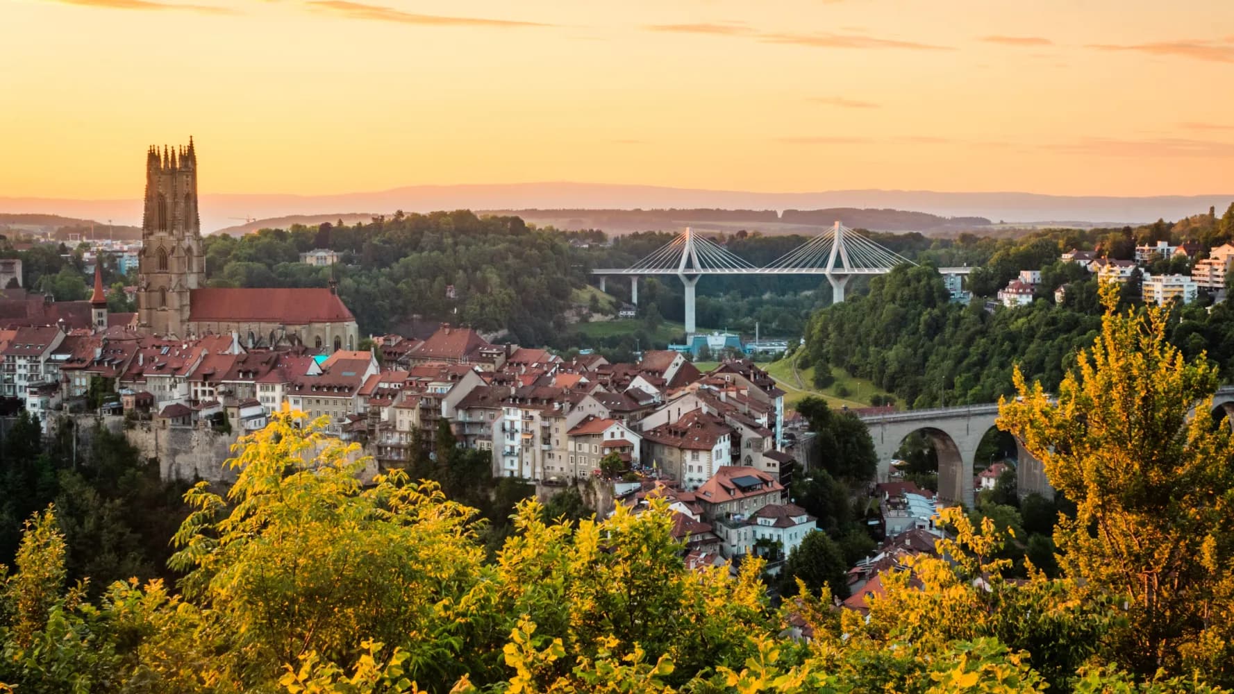 Chemin des préalpes fribourgeoises