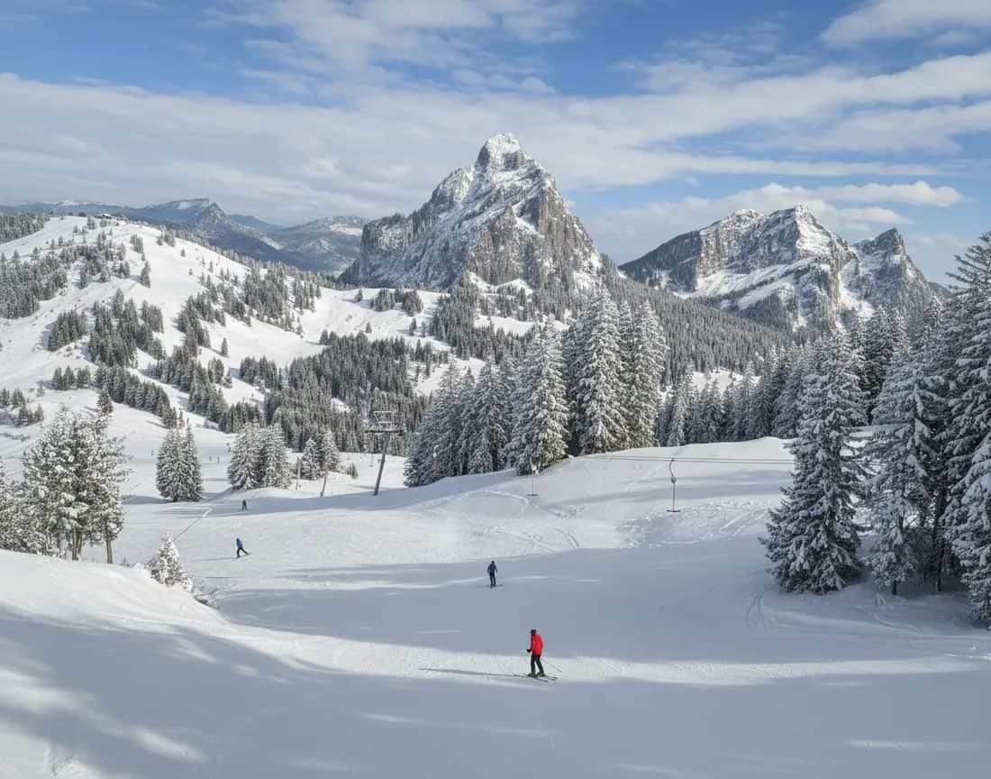 Snowbound by Train and Bus: Ski Resorts Connected to Zurich via Switzerland’s Transit Network