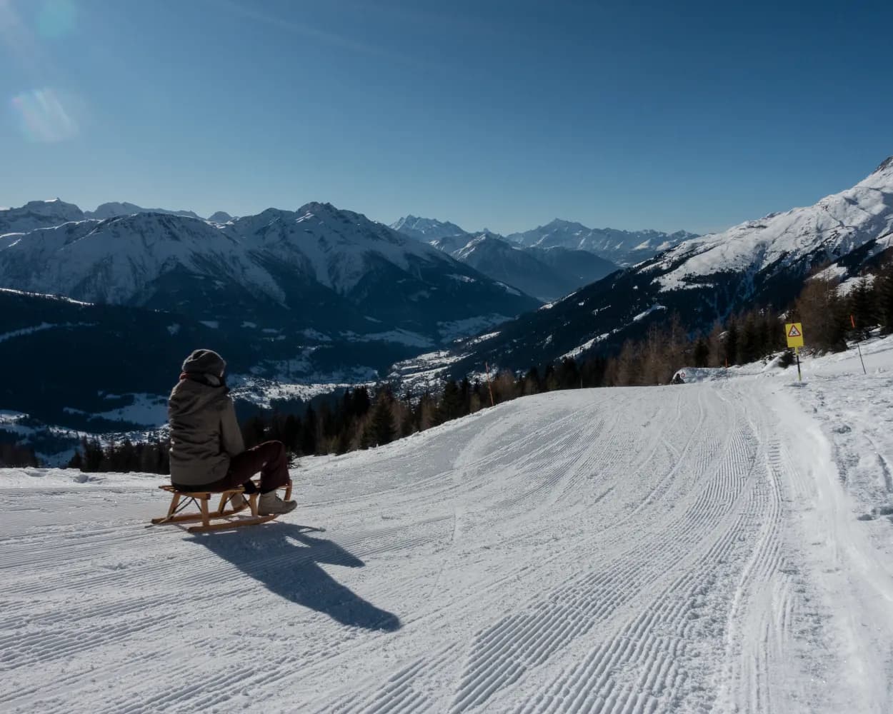 Schlittelweg Fleschen–Richenen