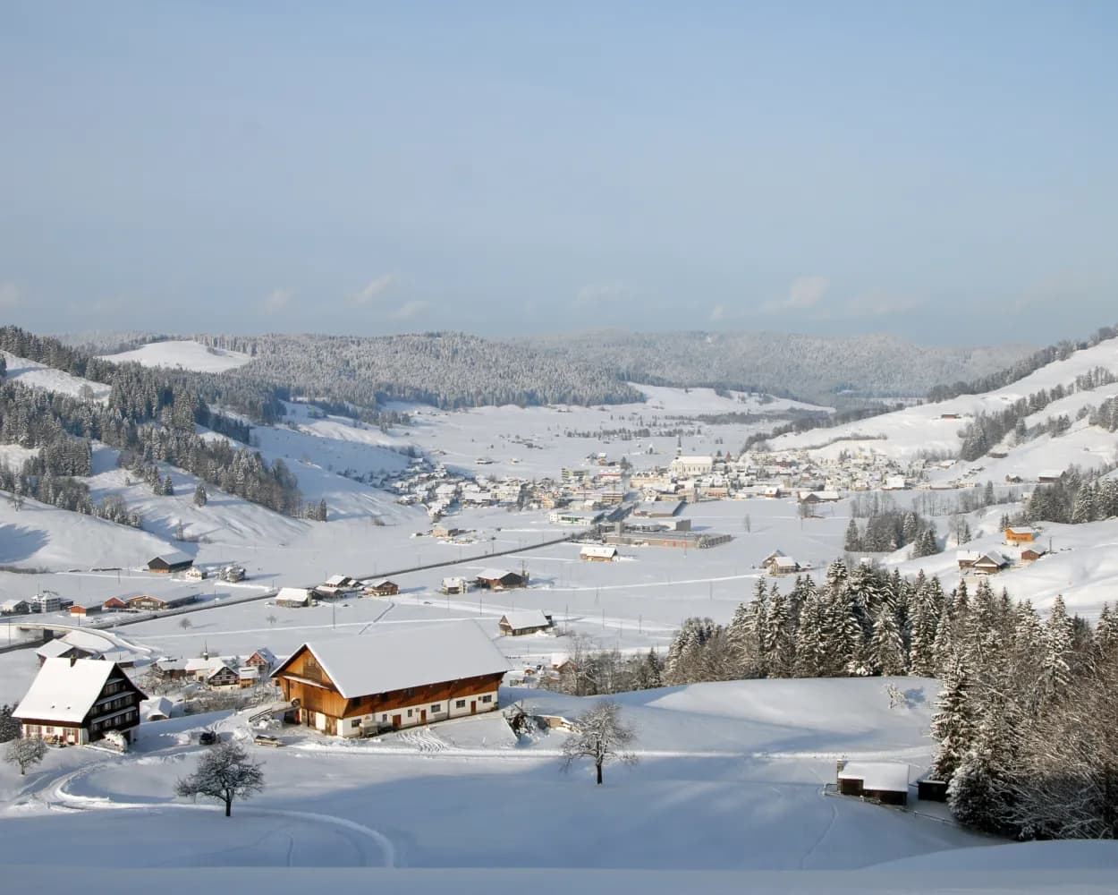 Biberegg-Herrenboden-Schneeschuhtrail