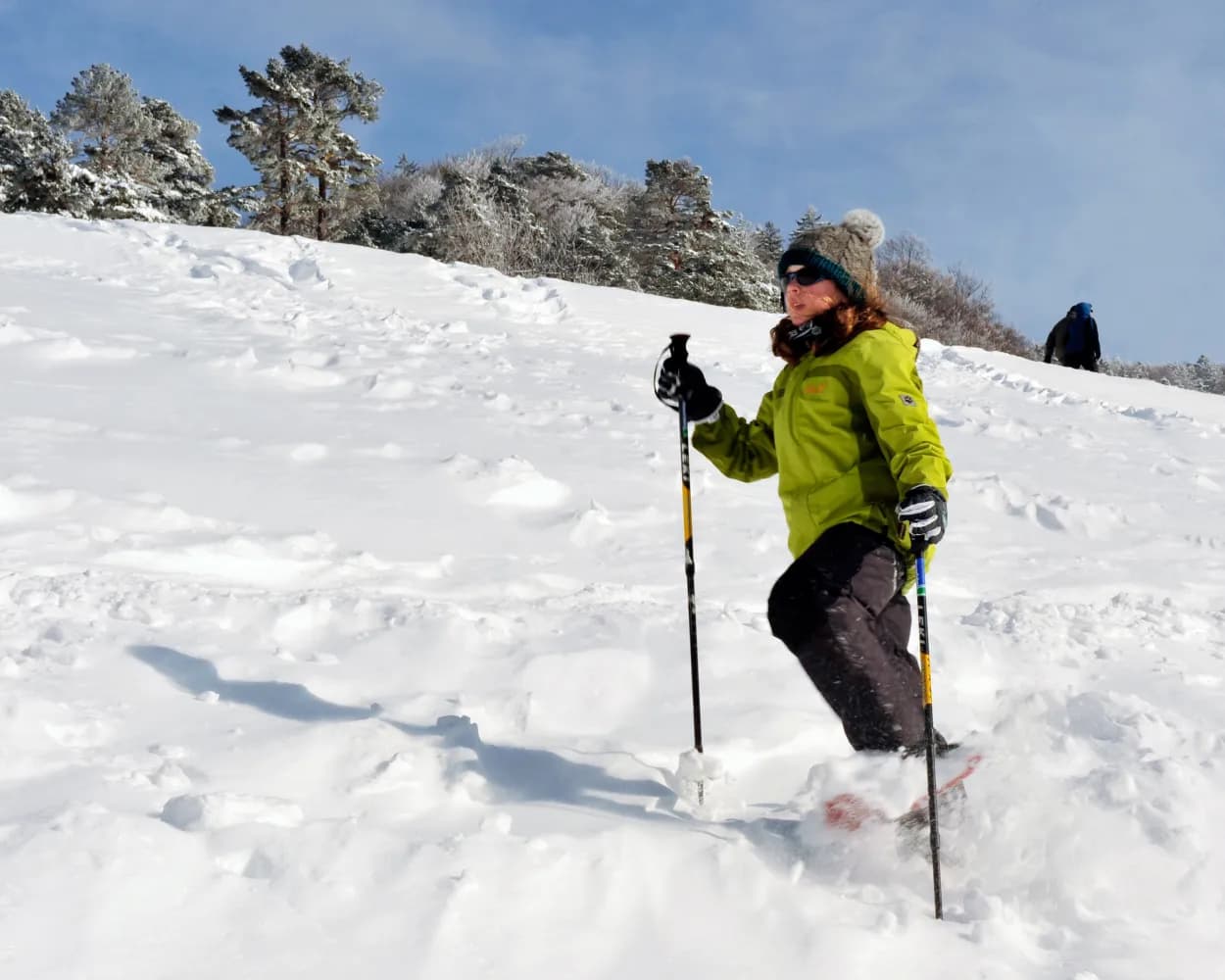 Snowshoeing from Basel by public transport