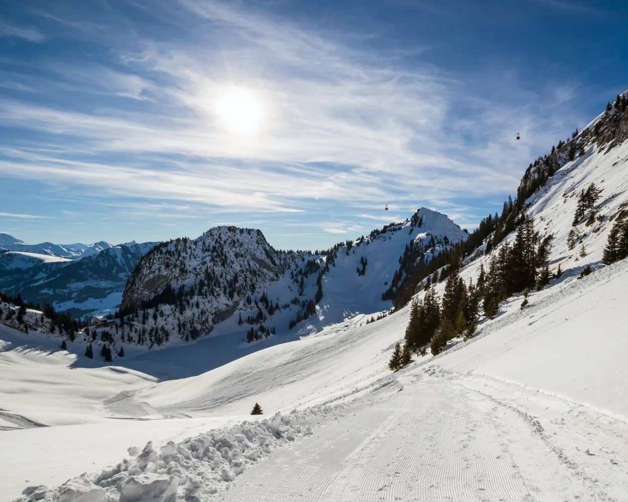 Winterwanderweg Oberbärgli