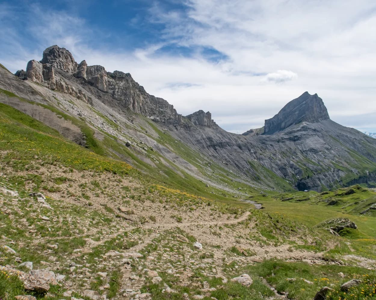 Chemin Sanetsch-Muveran, Étape 2/3