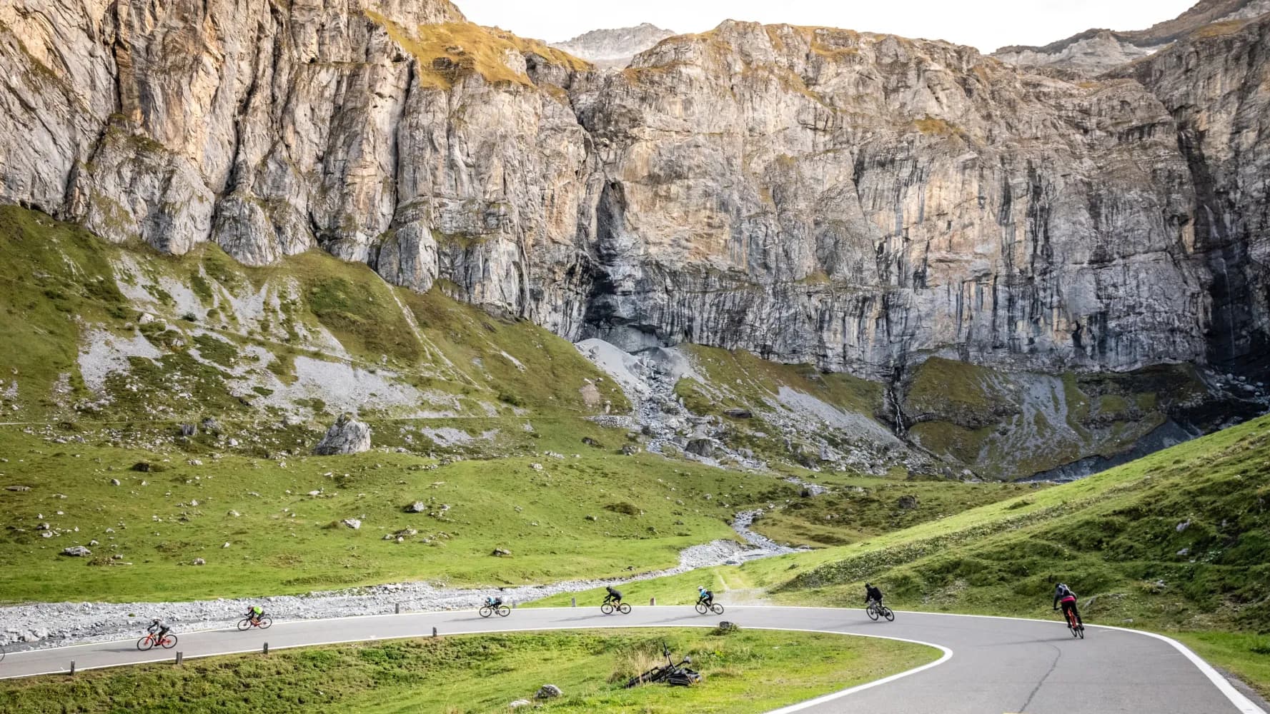 Route panorama alpin