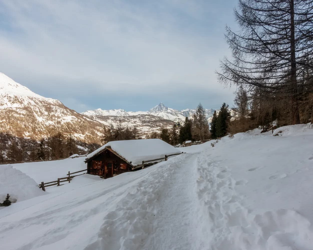 Alpe Äbnet–Hannigalp Trail